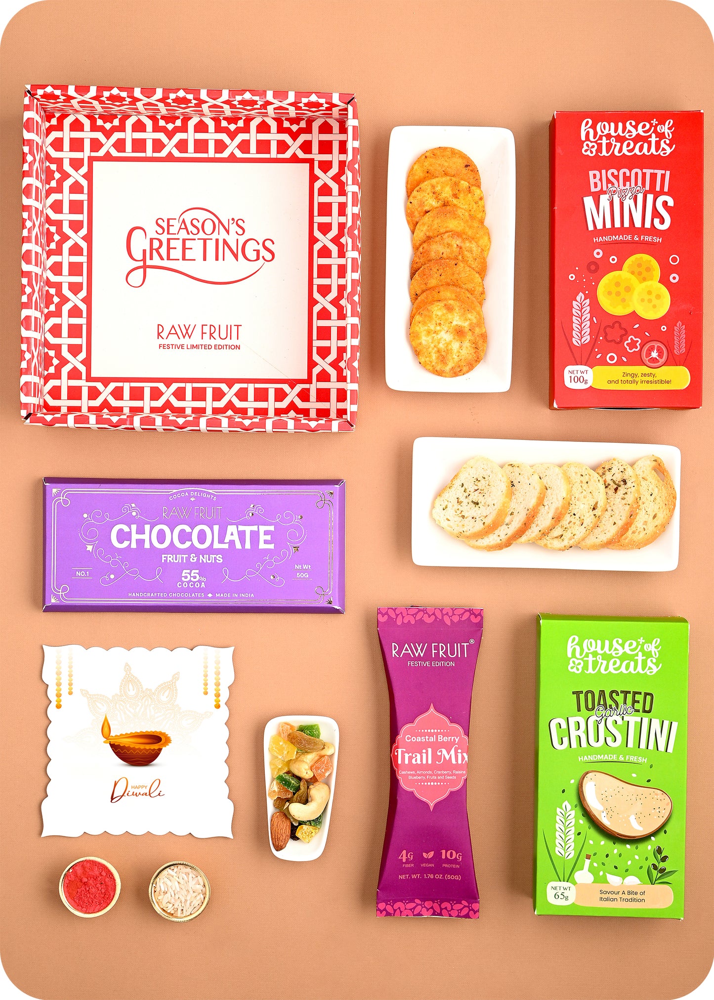 Diwali Box: Snacks, Chocolates & Dryfruits