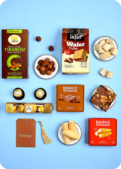 Festive Diwali Hamper: Chocolate with Snacks