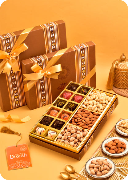 Diwali Sweets Choco DryFruits Diwali Gifts Items