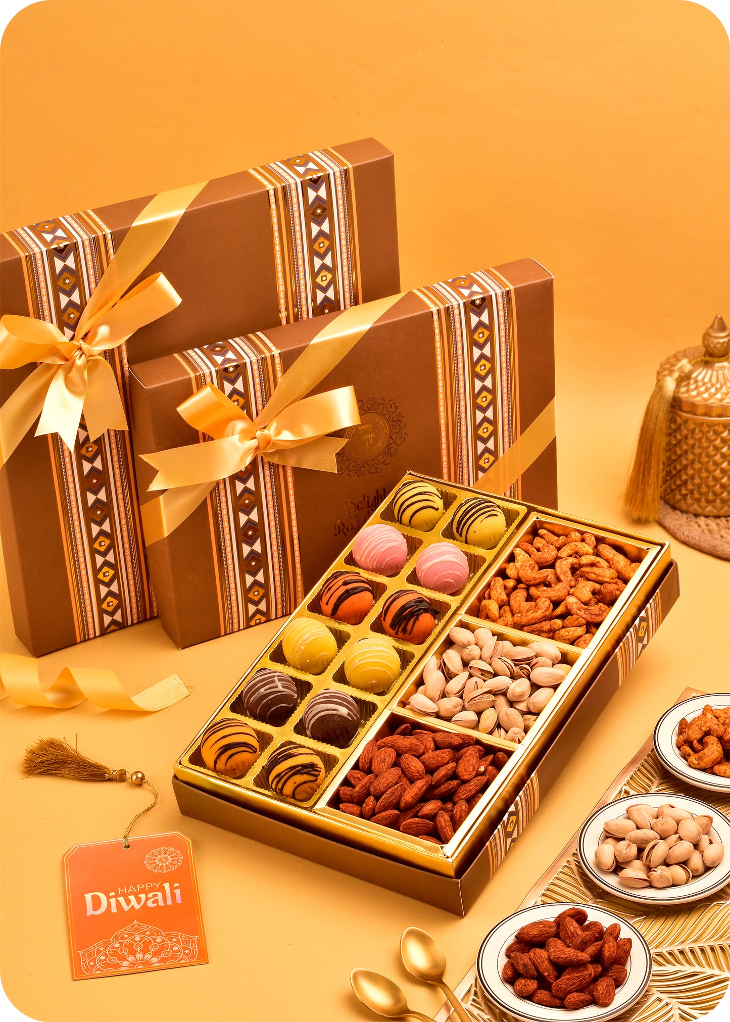 Diwali Sweets Marzipan Roasted DryFruit Diwali Gifts Items