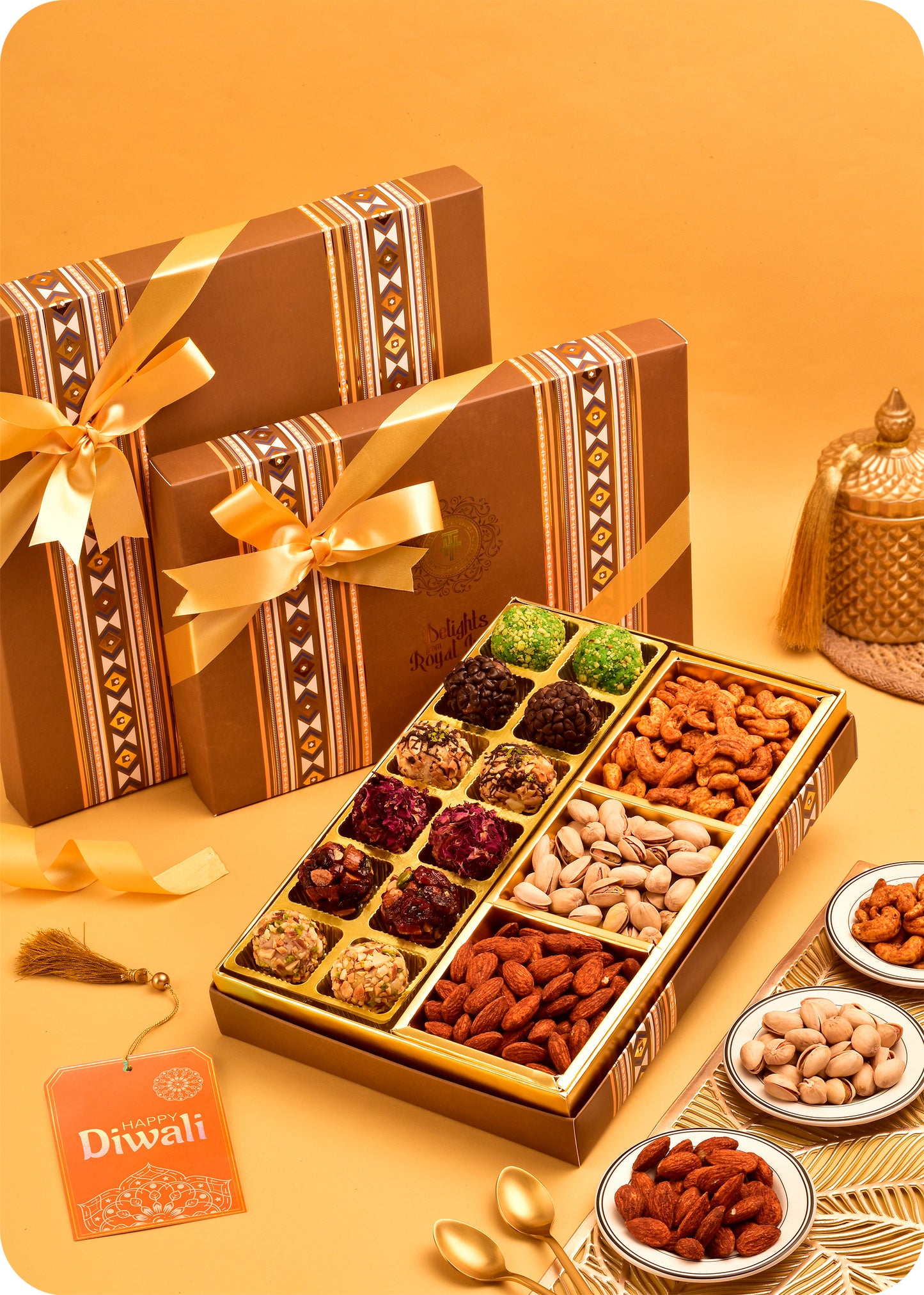 Assorted Gourmet Sweets & Roasted Dry Fruits