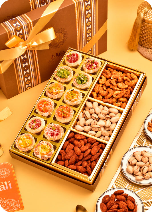 Diwali Sweets Tarts Roasted DryFruits Diwali Gifts Items