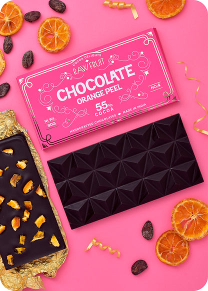 Diwali Chocolate Bar HazelNut Orange