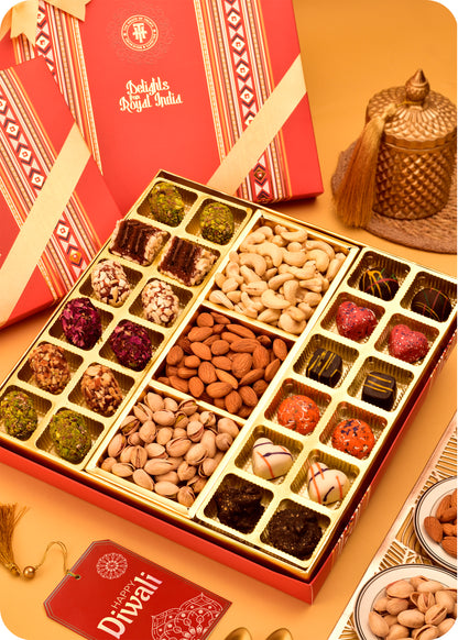 Diwali Sweets Barel DryFruits Choco Diwali Gifts Items