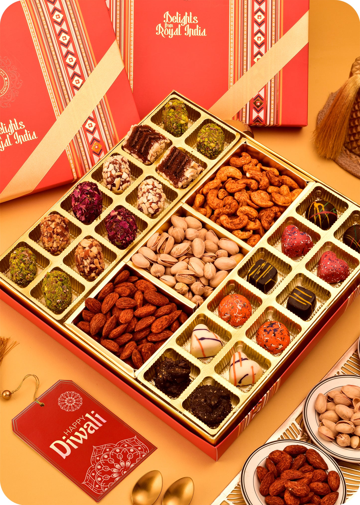 Diwali Sweets Barel Roasted DryFruits Diwali Gifts Items