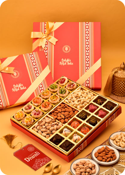 Diwali Sweets Tarts DryFruits Choco Diwali Gifts Items