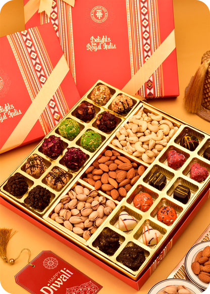 Diwali Sweets Ladoo DryFruits Choco Diwali Gifts Items