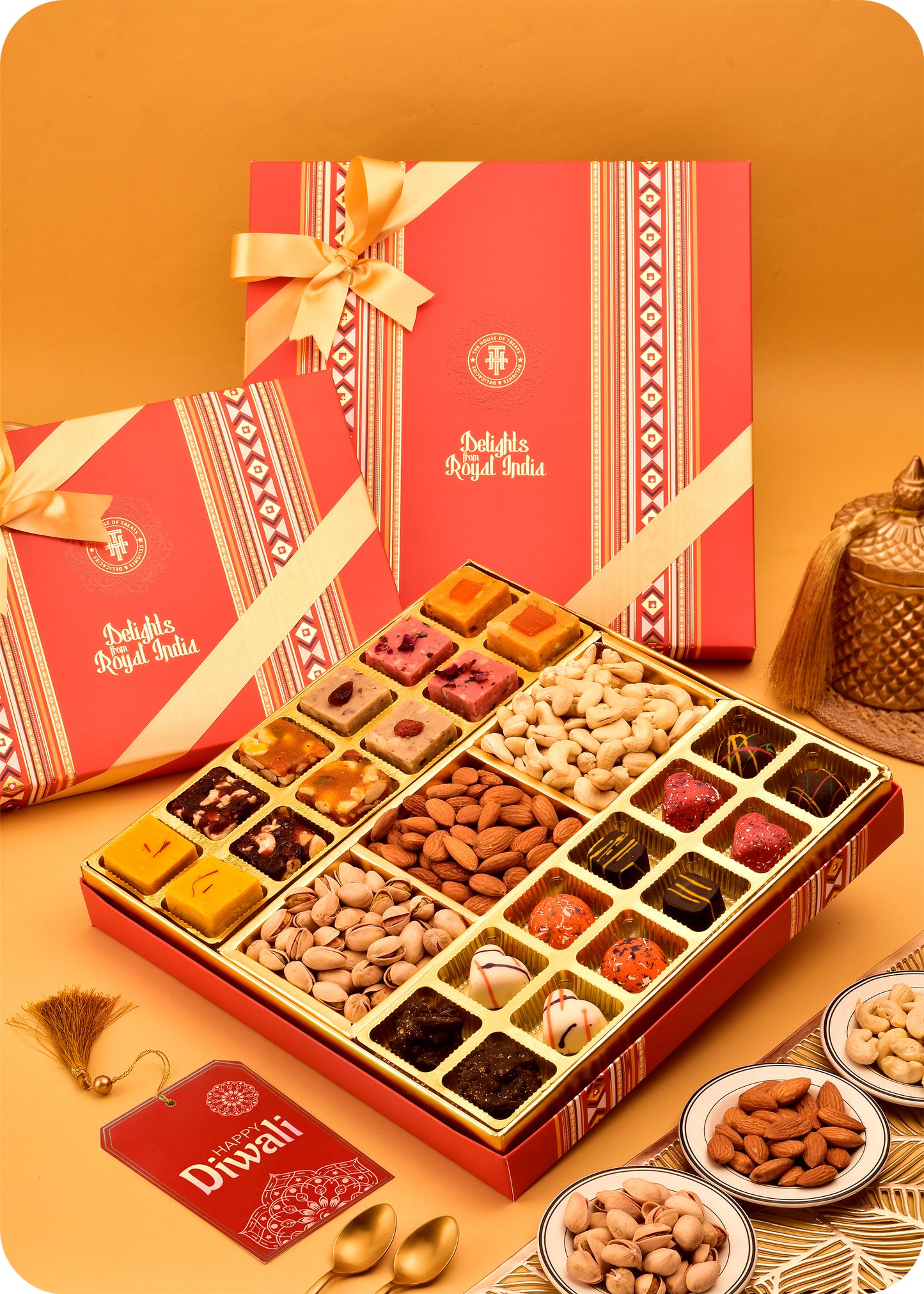 Diwali Sweets Fudge DryFruits Choco Diwali Gifts Items