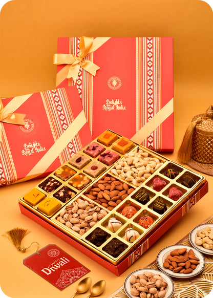 Pure Delight : Fudge Chocolates & Dry Fruits