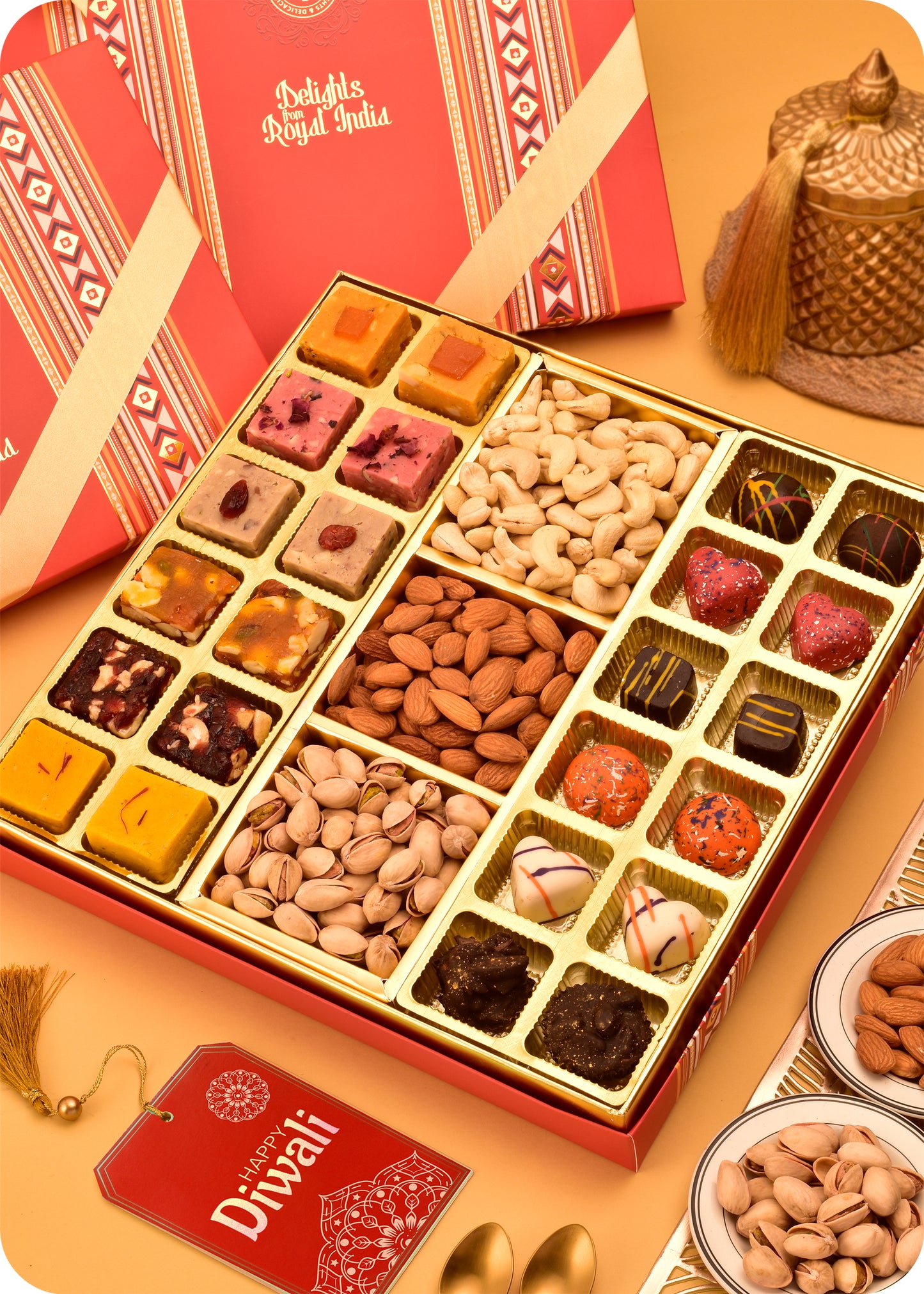 Pure Delight : Fudge Chocolates & Dry Fruits