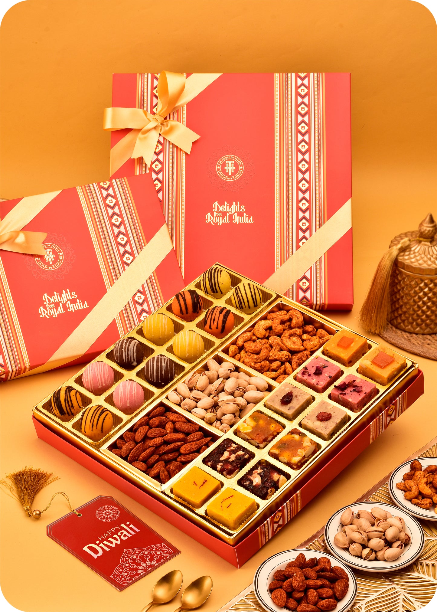 Divine Box : Fudge Marzipan & Roasted Dry Fruits