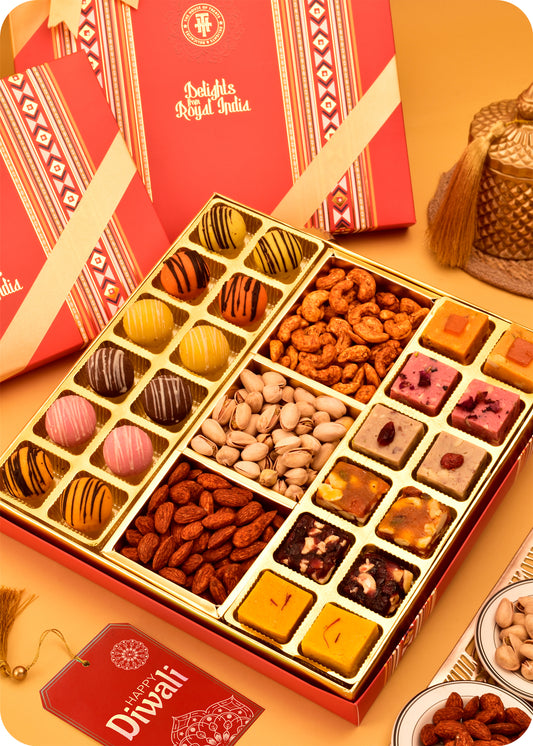 Divine Box : Fudge Marzipan & Roasted Dry Fruits