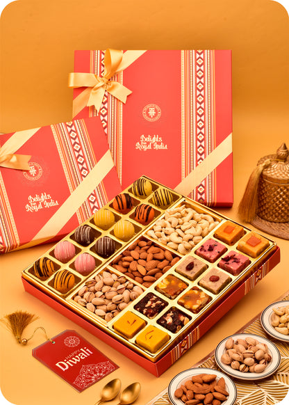 The Perfect Trio: Fudge, Marzipan, and Dry Fruits for Flavorful Bliss