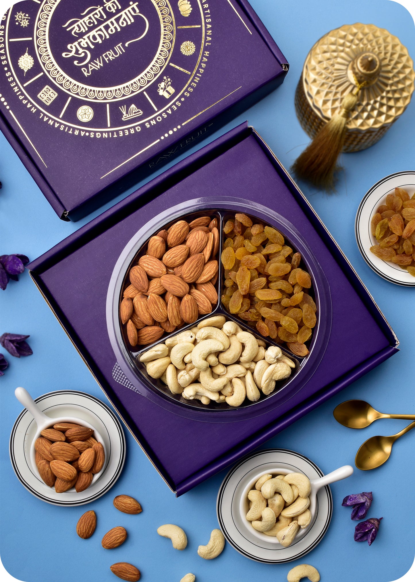 Diwali Gift Box Cashew Almond Raisins