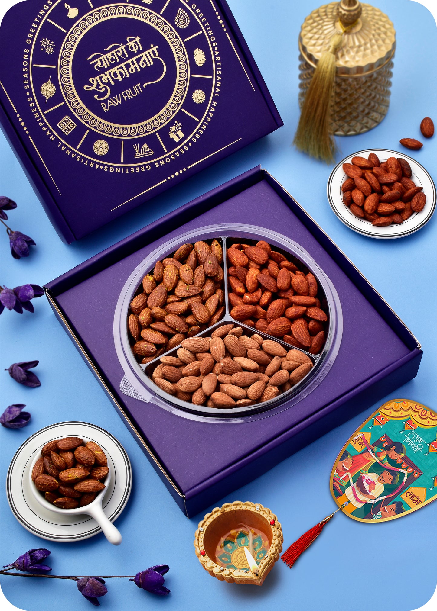 Diwali Gifts Items Roasted Almond Combo