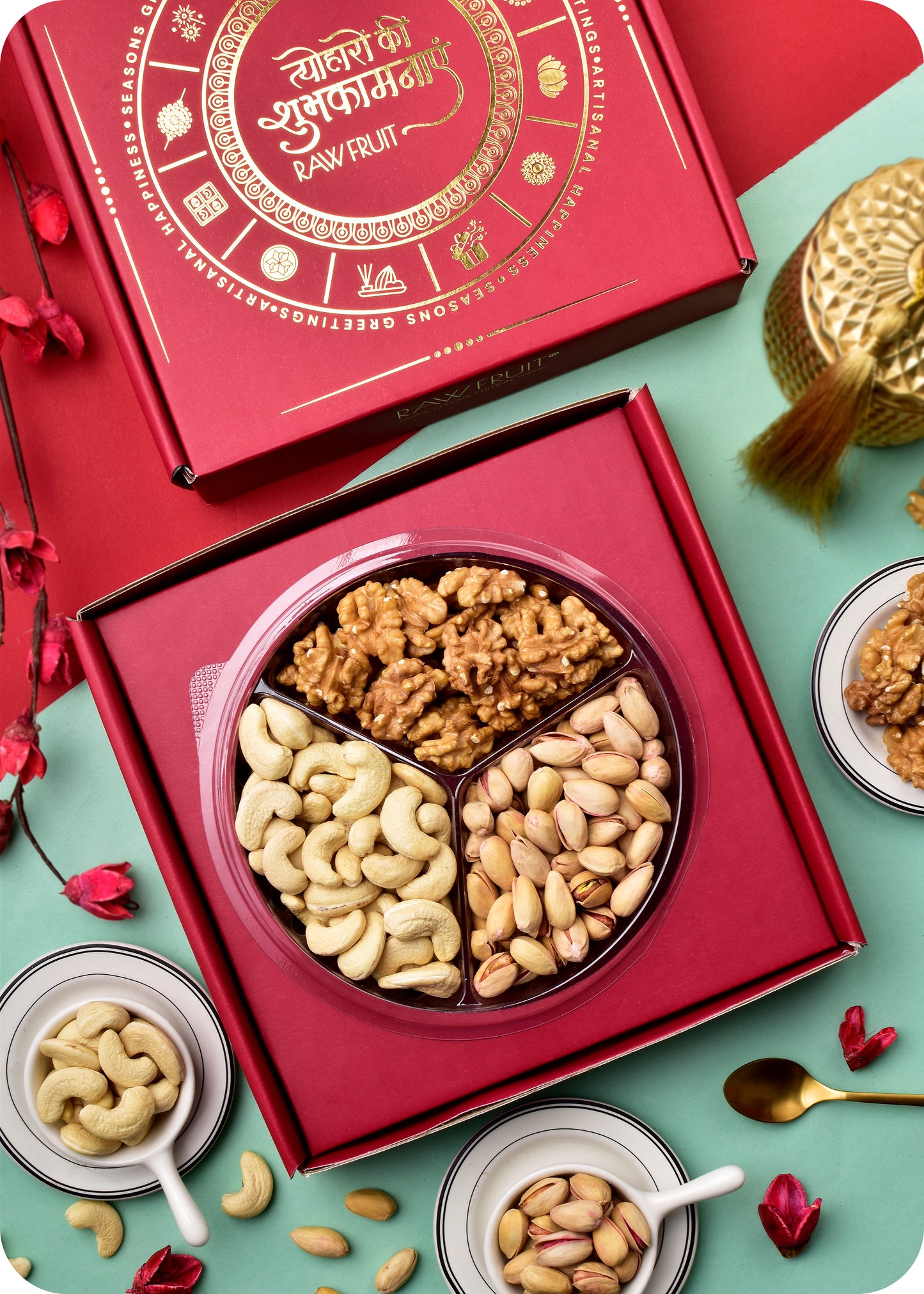 Diwali Gifts Items Walnut Cashew Pista