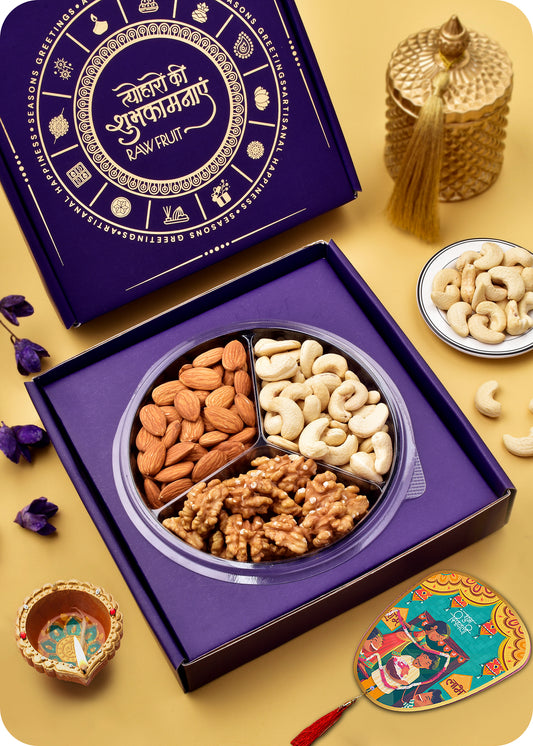 Diwali Gift Box Cashew Almond Walnut