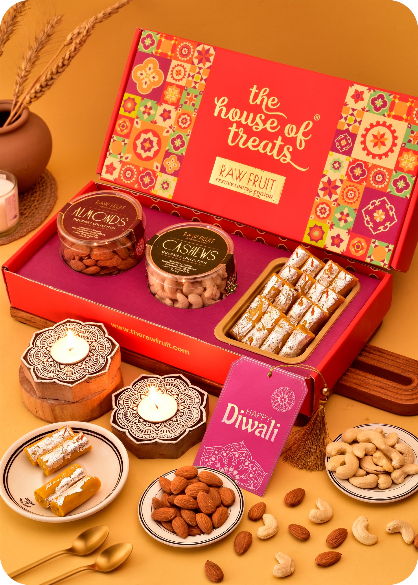 Gourmet Sweets & Candle Set