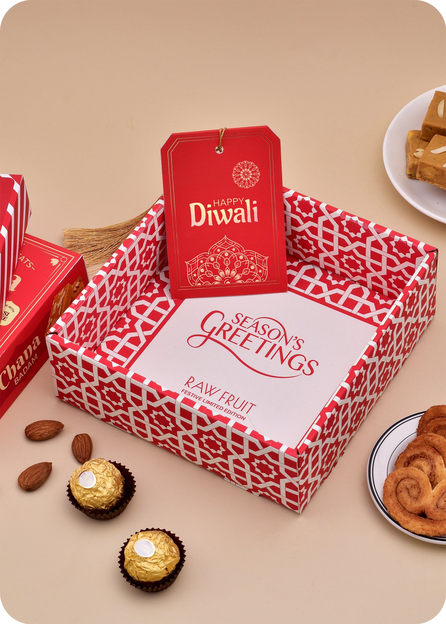 Diwali Gift: Chocolate, Trail MIx & Sweet