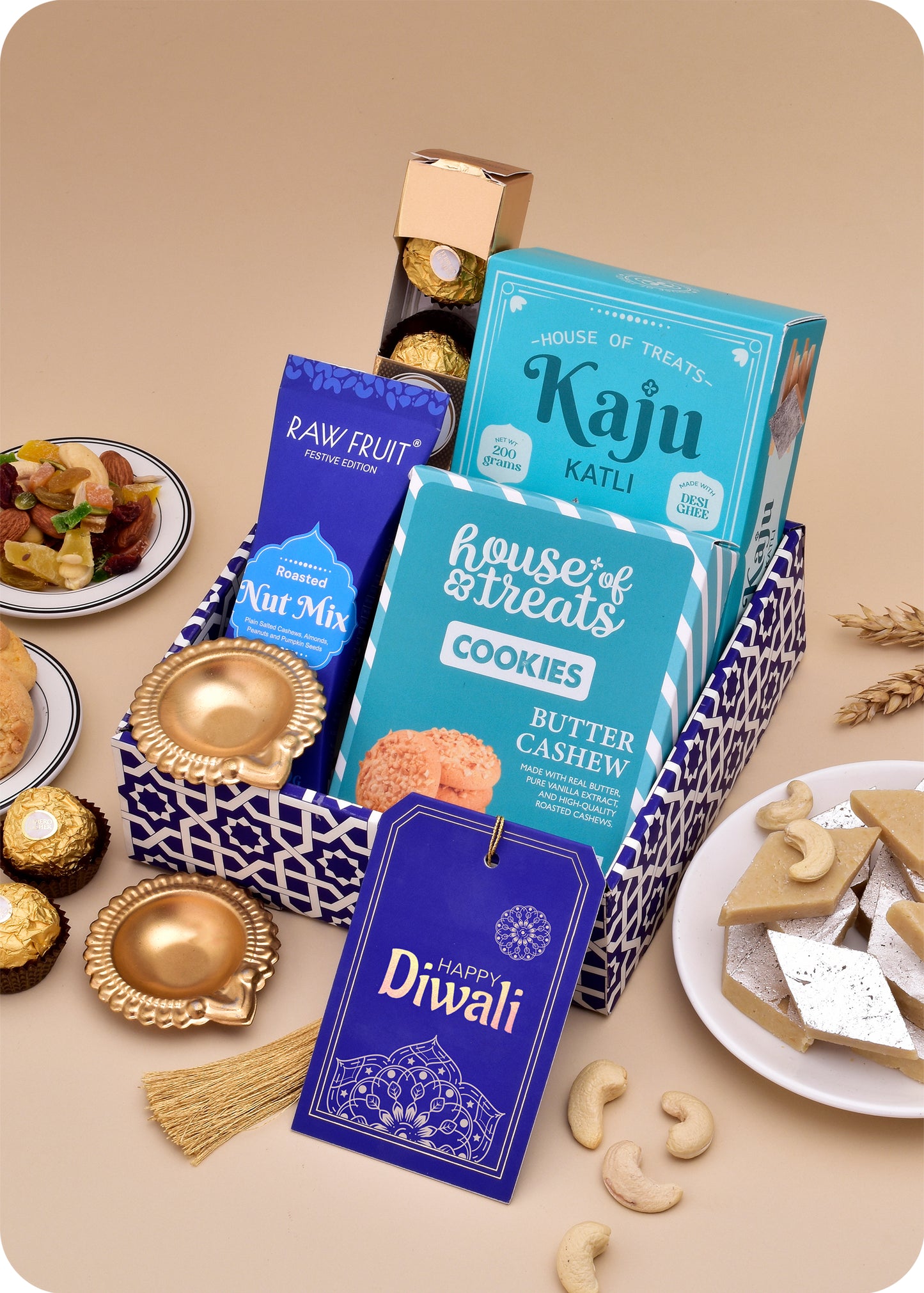 Diwali Gift: Sweets, Cookies & Chocolate