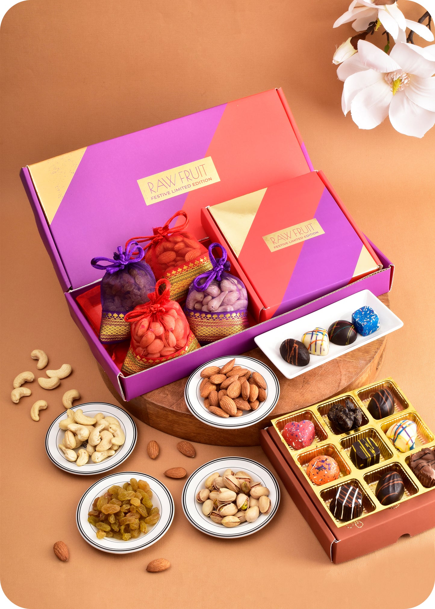 Diwali Gift Dryfruits with Chocolate