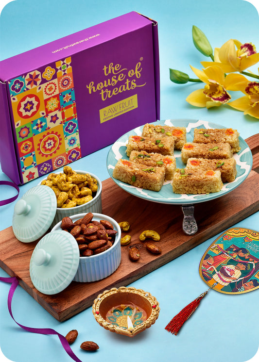 Diwali Sweets MilkCake Roasted Dryfruits