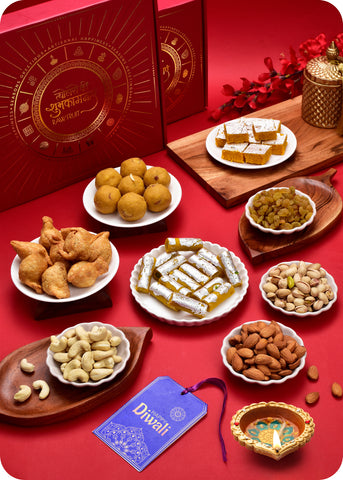 Diwali Gift Hamper : Modern Asian Subh Labh – Bechef - Gourmet Pantry  Essentials