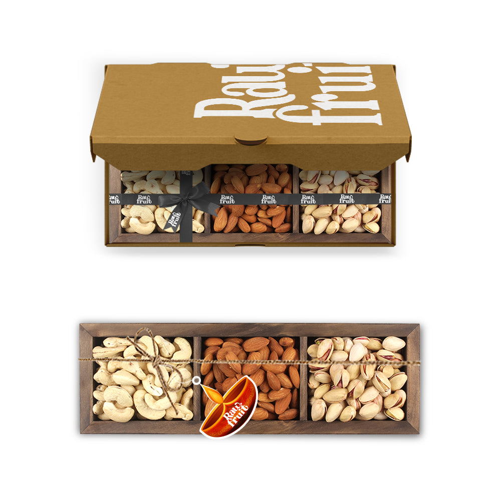 Festival Gift Box : Dry Fruits & Nuts Combo (Approx. Weight is