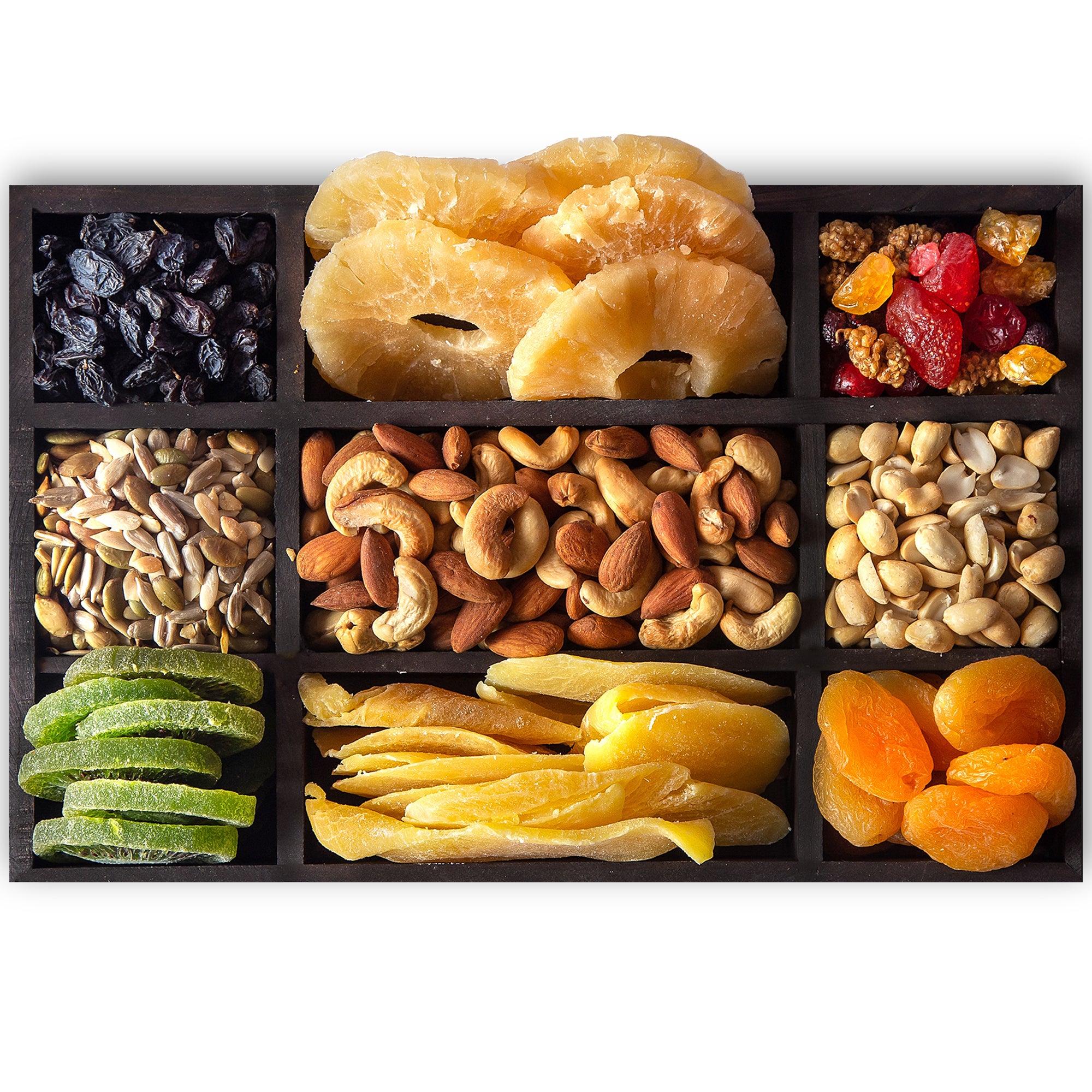 Amazon.com : Dried Fruit Gift Basket– Healthy Gourmet Snack Box - Holiday  Food Tray - Variety Snacks - Birthday, Sympathy, Mom, Dad, Corporate Tray -  Bonnie & Pop : Grocery & Gourmet Food