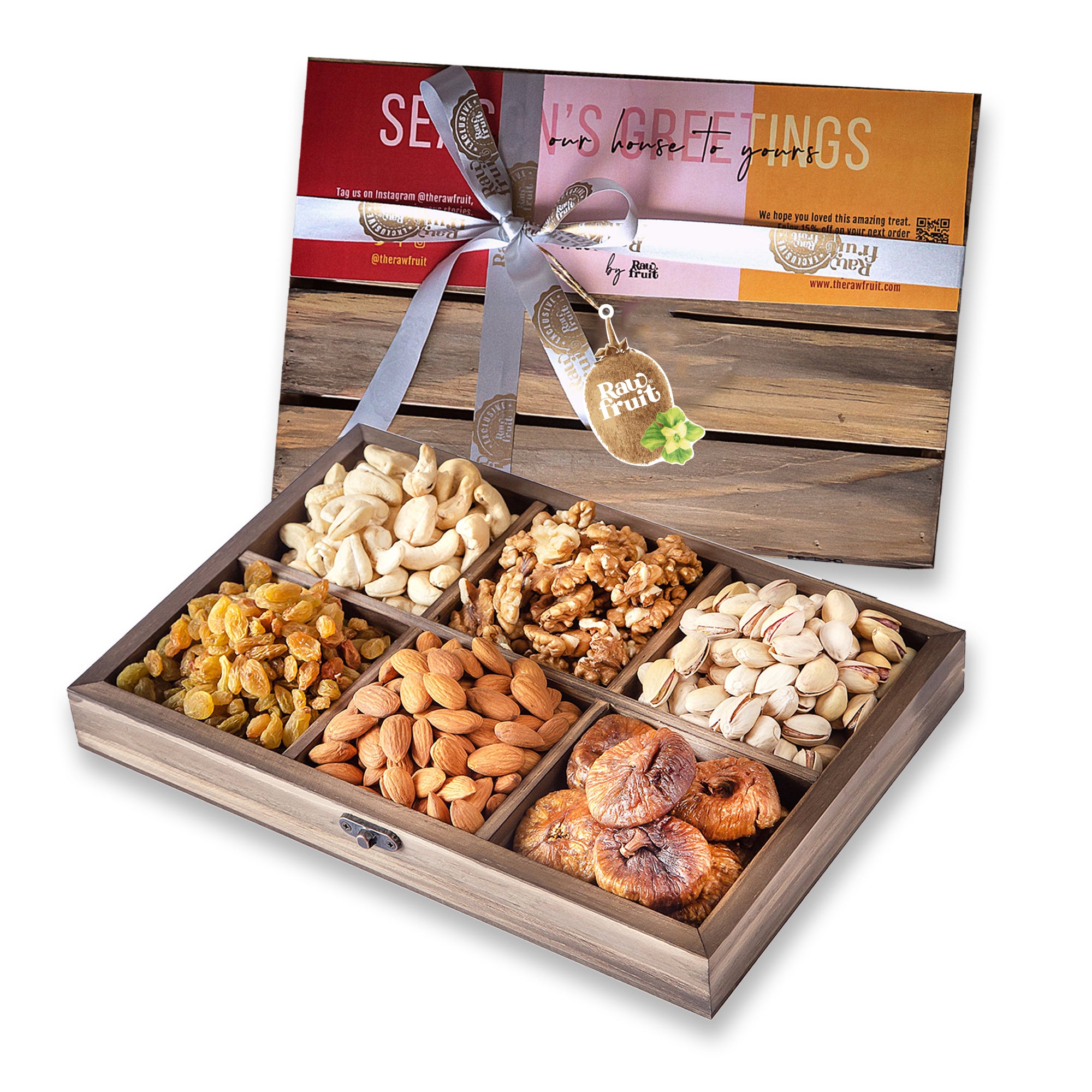 Holiday Nuts 9 Variety Gift Basket • Holiday Nut Gift Baskets • Holiday  Gifts & Christmas Candy • Oh! Nuts®