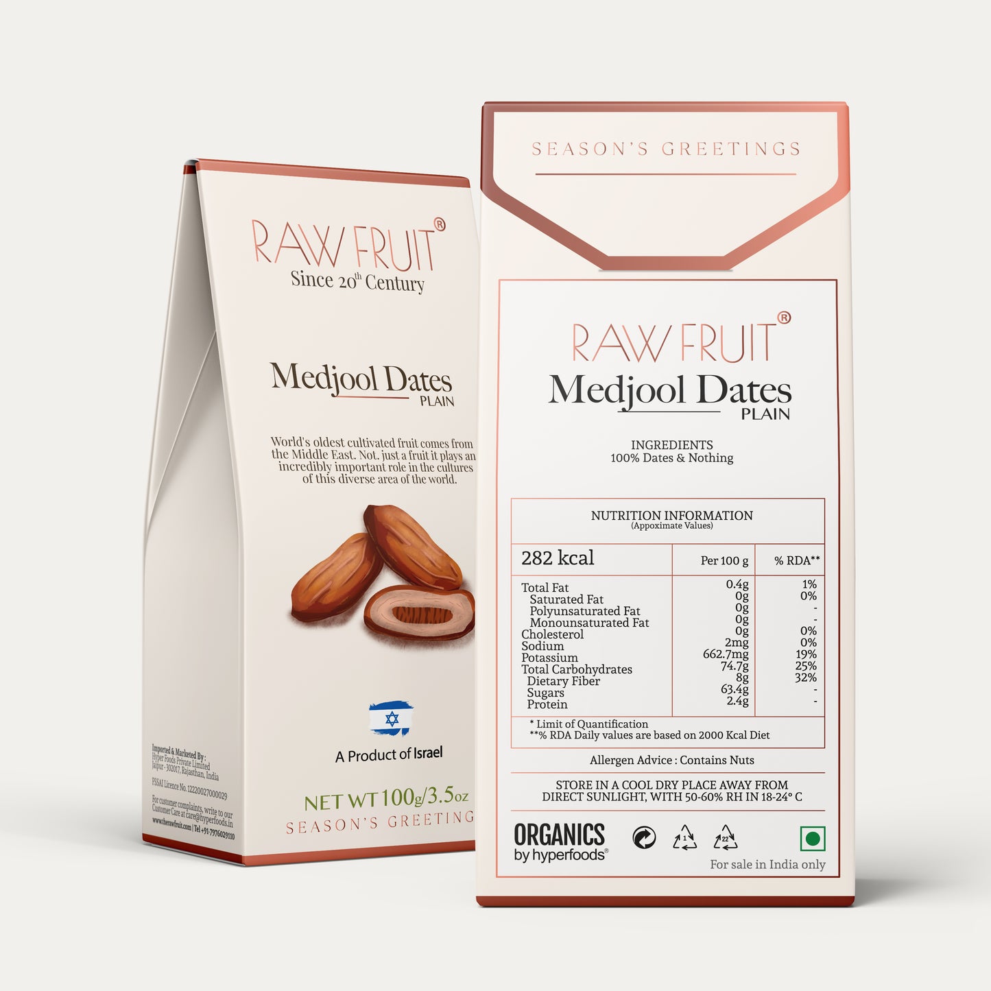 RawFruit Medjool Dates Pack