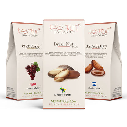 Dry Fruits Combo Pack Brazil Nut, Black Raisins, & Dates