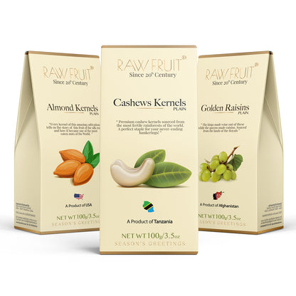 Dry Fruits Combo Pack Cashew, Almond,& Raisins