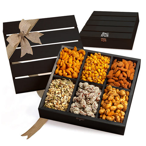 CherryPicked Dried Fruit & Nuts Gift Basket, Fathers Day Birthday Prime  Gifts Ideas For Dad, Gourmet Vegan Food Baskets, Box Delivery Husband  Grandpa Stepdad Men Him, From Daughter Wife Women Son Kids