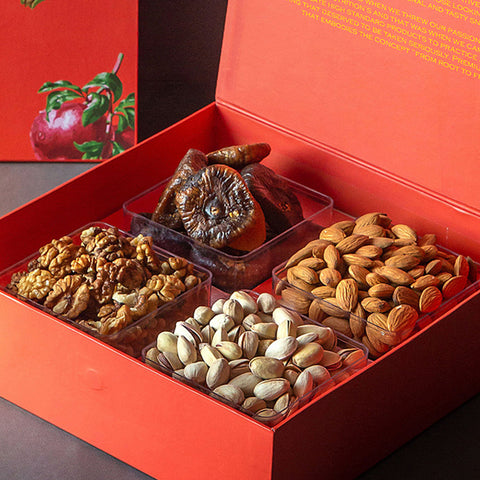 Buy/Send Premium Laddoo & Roasted Dry Fruits Chocolate Gift Box Online- FNP