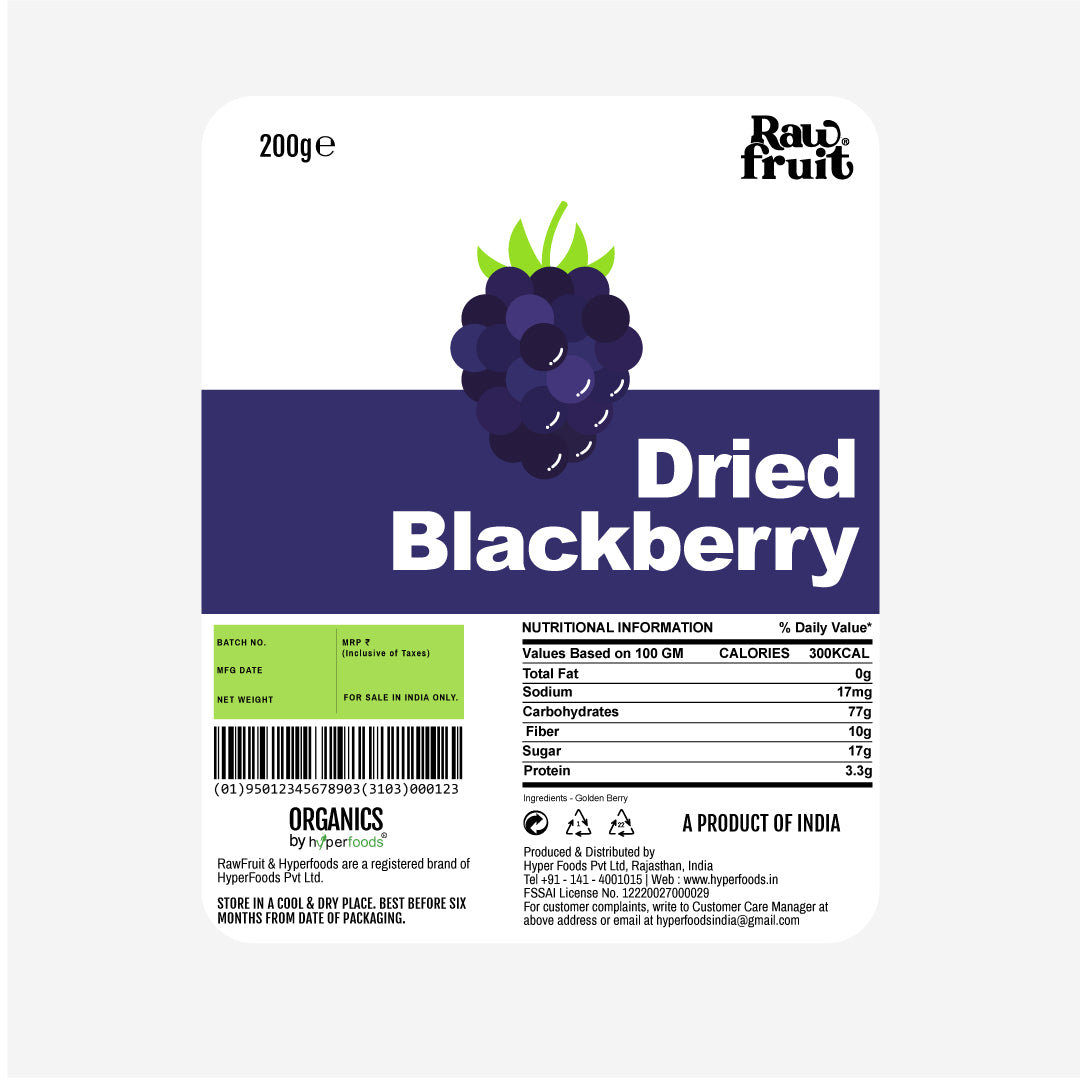 Dried Black Berry