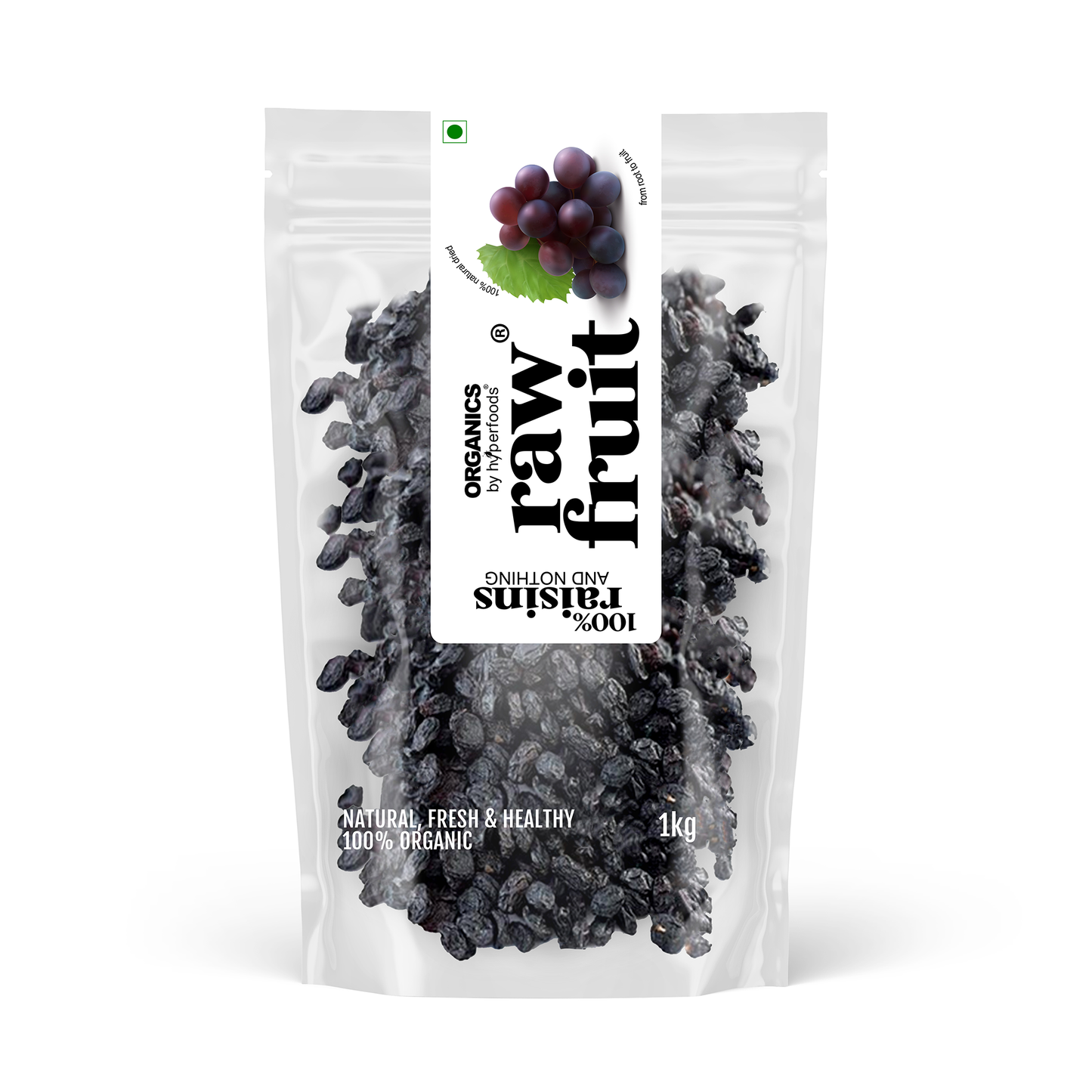 RawFruit Black Raisins