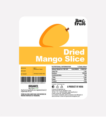 Raw Fruit Dried Mango