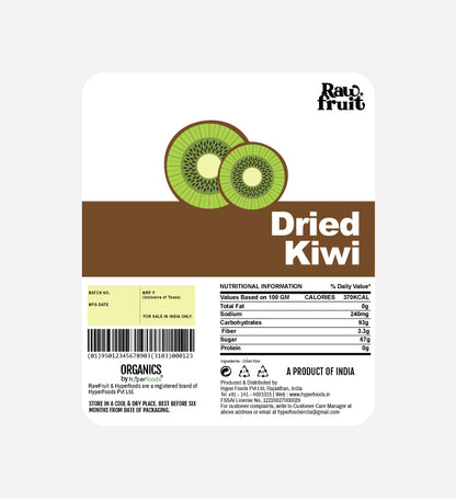 Raw Fruit Dried Kiwi